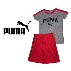 NWT Puma 2Pc Performance T-Shirt & Short Set